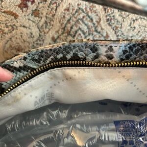 Aimee Kestenberg Multicolor Snake Print Shoulder Bag